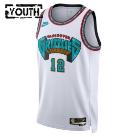 Maillot Basket Enfant Memphis Grizzlies Ja Morant 2024-25 Nike Classic Edition Blanc Swingman